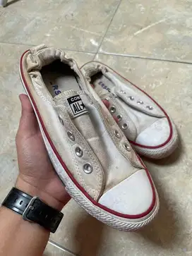 Converse shoreline white all star size 39 original 100%