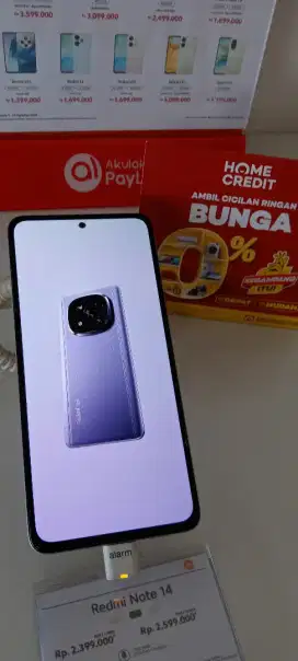KREDIT REDMI NOTE 14 CUKUP BAWA KTP!!