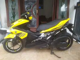 Yamaha Aerox 155 Tahun 2017 Plat W Sidoarjo Lengkap Hidup