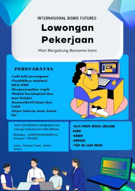 Staff kantor Pakuwon Tower Jakarta Selatan