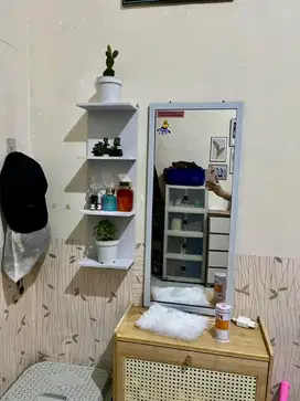 Bundling cermin& rak dinding
