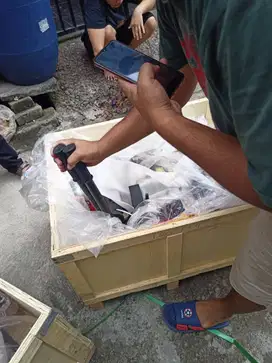 Mesin Penyambung Pipa Hdpe Type T SHDS 200mm 4 Clamp