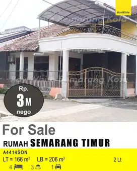 DIJUAL RUMAH DI SEMARANG TIMUR A4414