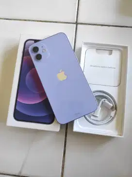 iPhone 12 128gb Purple iBox Grnsi On Like New