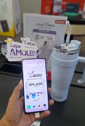 Promo Agus Sisa 2hari Pre Order Vivo Y400 Free Tumbler+87GB+garansi 2t