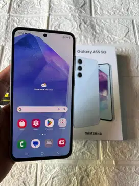 Samsung A55 5G Ram 8gb Rom 256gb Lengkap MuLus Bisa Tukar Tambah