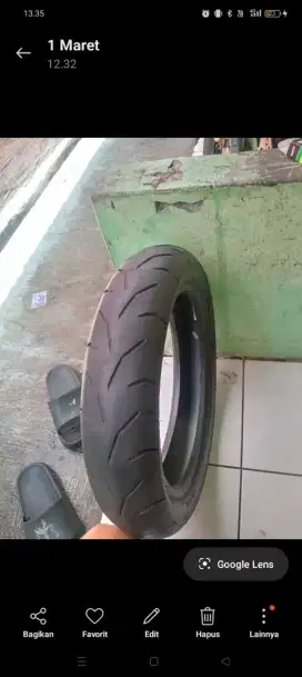 ban metic ukuran 110/80 ring 14 merk irc tubles