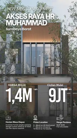 Baru launching, Darmo Graha Residence