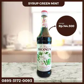 Syrup Monin Caramel / Monin Syrup Premium / Monin Syrup Green Mint