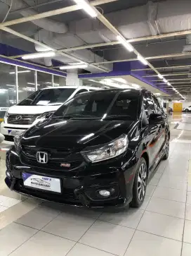 Honda BRIO RS 2021,hitam,at,low.km,siap pakai,istimewa,Tdp ringan,