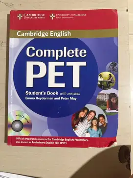 Complete Pet student's book cambridge universiry Press