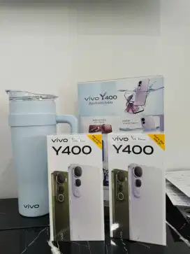 NEW VIVO Y400 RAM 8GB SEGEL FREE TUMBLER PREMIUM  !!