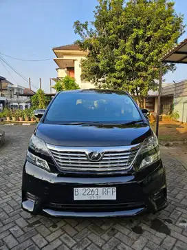 Toyota Vellfire 2010 Hitam A/t CBU Jepang