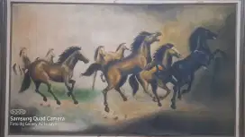 Lukisan kuda berlari