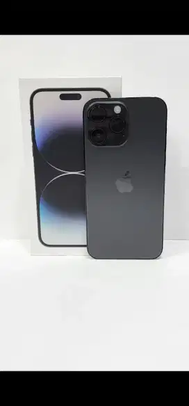 iphone 14 promax 256
black  terdaftar Beacukai