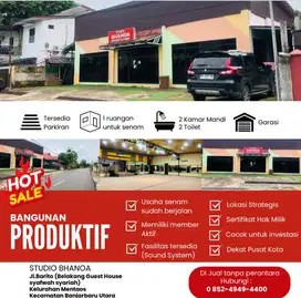 GEDUNG KOMERSIL STRATEGIS, USAHA JALAN & SUDAH MENGHASILKAN