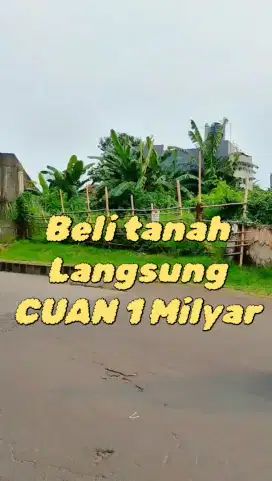 DIJUAL Tanah dekat banget Alam Sutera, MURAH dapat gratis tanah 1M
