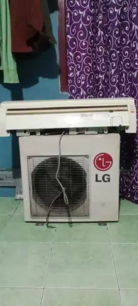 di Jual ac LG 1PK kondisi seperti d foto