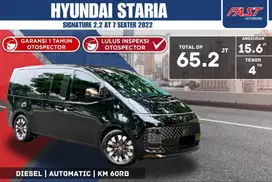 HYUNDAI STARIA SIGNATURE 2022 7 SEAT 2.2 AT DIESEL PANORAMIC #F3ST