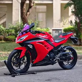 KAWASAKI NINJA 250 FI 2013 MERAH KM 3K PAJAK PANJANG KINCLONG MAKSIMAL
