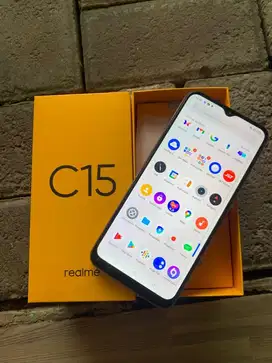 Realme C15 4/64 lengkap nominus