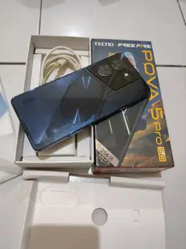 Pova 5 pro 5g 8/256 fullset muluss oriann