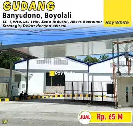 Gudang Strategis Siap Pakai di Banyudono Boyolali!