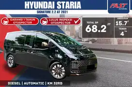 HYUNDAI STARIA SIGNATURE 7 SEAT 2021 2.2 AT DIESEL PANOR KM.32RB #F3ST