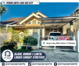 RUMAH LUAS SIAP HUNI DI GRIYA LOKA BSD .ARB88.