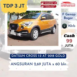 Promo TDP 1 Juta Datsun Cross 1.2 AT 2018 Gold