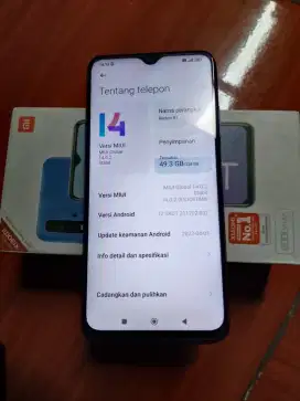 Redmi note 9 , ram 6/128.