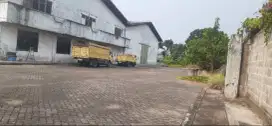 Gudang ex pabrik luas tanah 1 hektar, Cikupa Tangerang