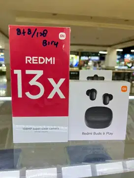 REDMI 13x free buds 6 play