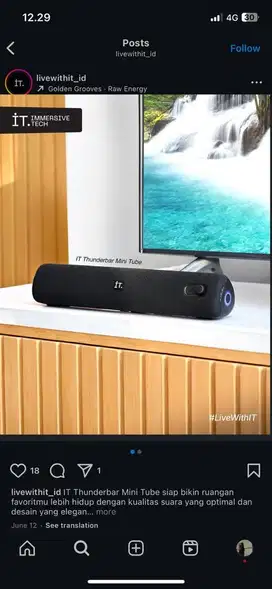 IT TUNDERBAR MINI TUBE