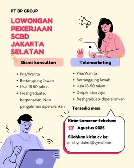 LOWONGAN PEKERJAAN