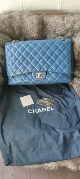 Chanel maxi lamb bag, good condition