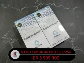 Tecno camon 40 pro 5G 8/256GB new