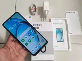 Jual oppo A60 4G Ram 8/128 fullset like new 98% mulus,