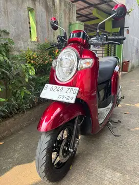 Honda Scoopy Tahun 2019 Merah