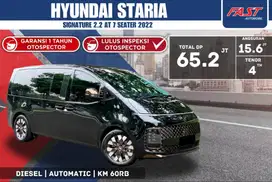HYUNDAI STARIA SIGNATURE 2022 7 SEAT 2.2 AT DIESEL PANORAMIC #F6ST