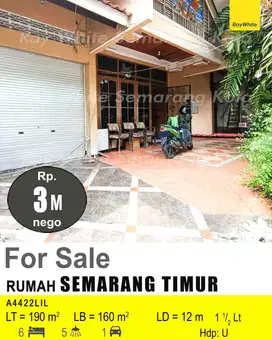 DIJUAL RUMAH DI SEMARANG TIMUR A4422