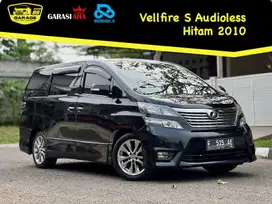 Toyota Vellfire S Audioless Metik 2010 Hitam