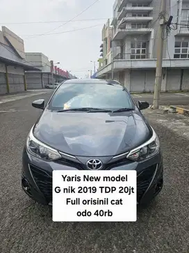 Toyota yaris 2019 G / S 2020 matic 2018 abu abu tua