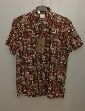 BURBERRY KEMEJA MOTIF BATIK