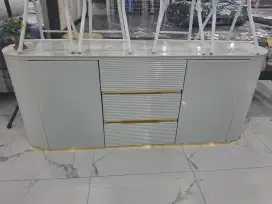 Cabinet rak serba guna tanpa kaca