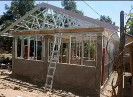 Menerima renopasi atap rumah baja ringan galvalum pasir Terpasng