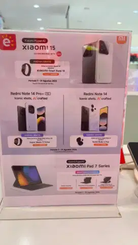 Promo besar-besaran bulan Agustus ya bund