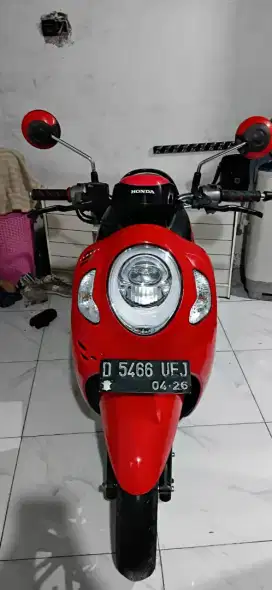 Scoopy Sporty 2021 Mulus