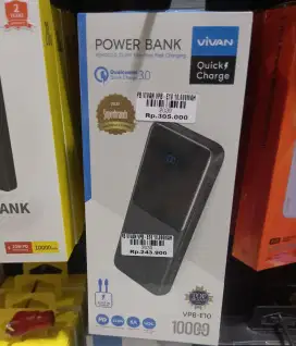 POWER BANK VIVAN VPB-E10 10.000 MAH