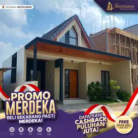 Rumah Modern + Lingkungan Asri + Promo Agustus pasti Untung
